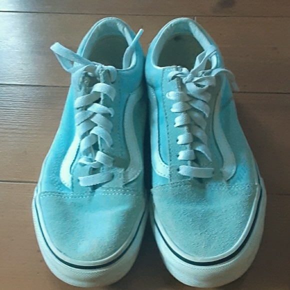 Vans Shoes - VANS blue with white stripe